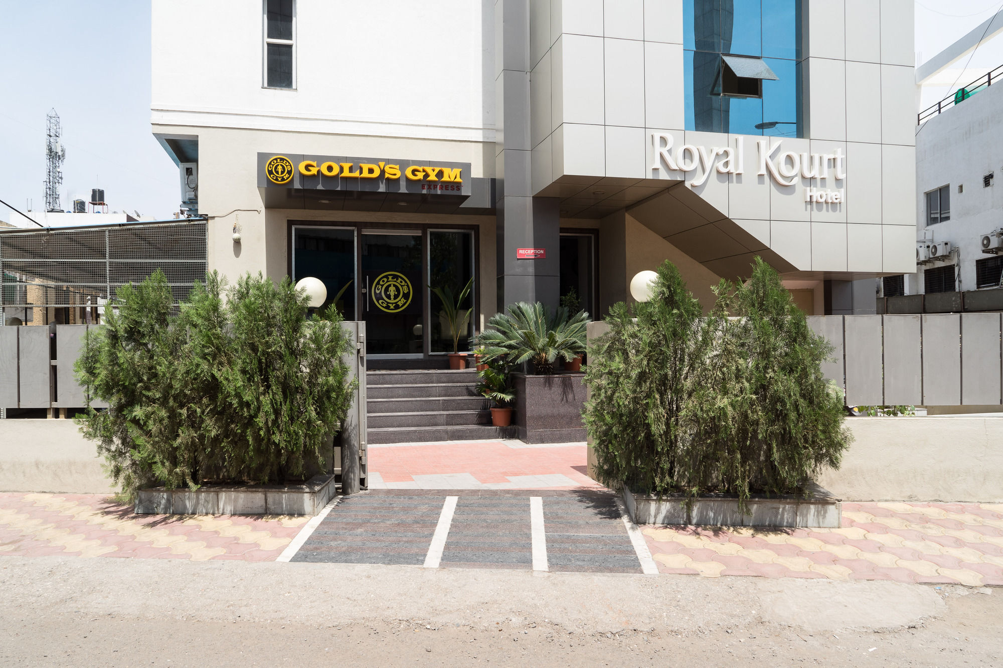 Hotel Treebo Trend Royal Kourt Aurangabad Zewnętrze zdjęcie